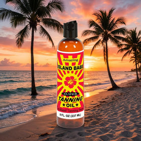 Texas Babe applied to forearm close-up showing hydrated, smooth skin benefit