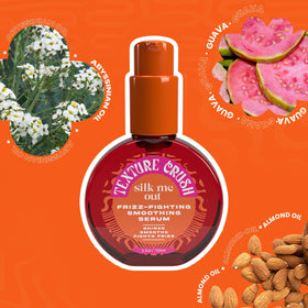 Texture Crush used during blowout illustrating heat protection and smooth finish