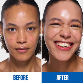 TFIT application brush applying concealer for precise coverage benefit