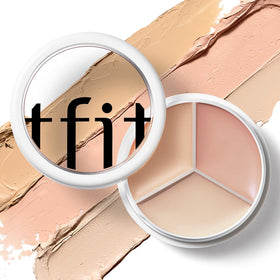 TFIT concealer cream texture close-up highlighting smooth blendability