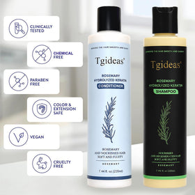 Tgideas bottle on shower shelf lifestyle suggesting daily-use convenience