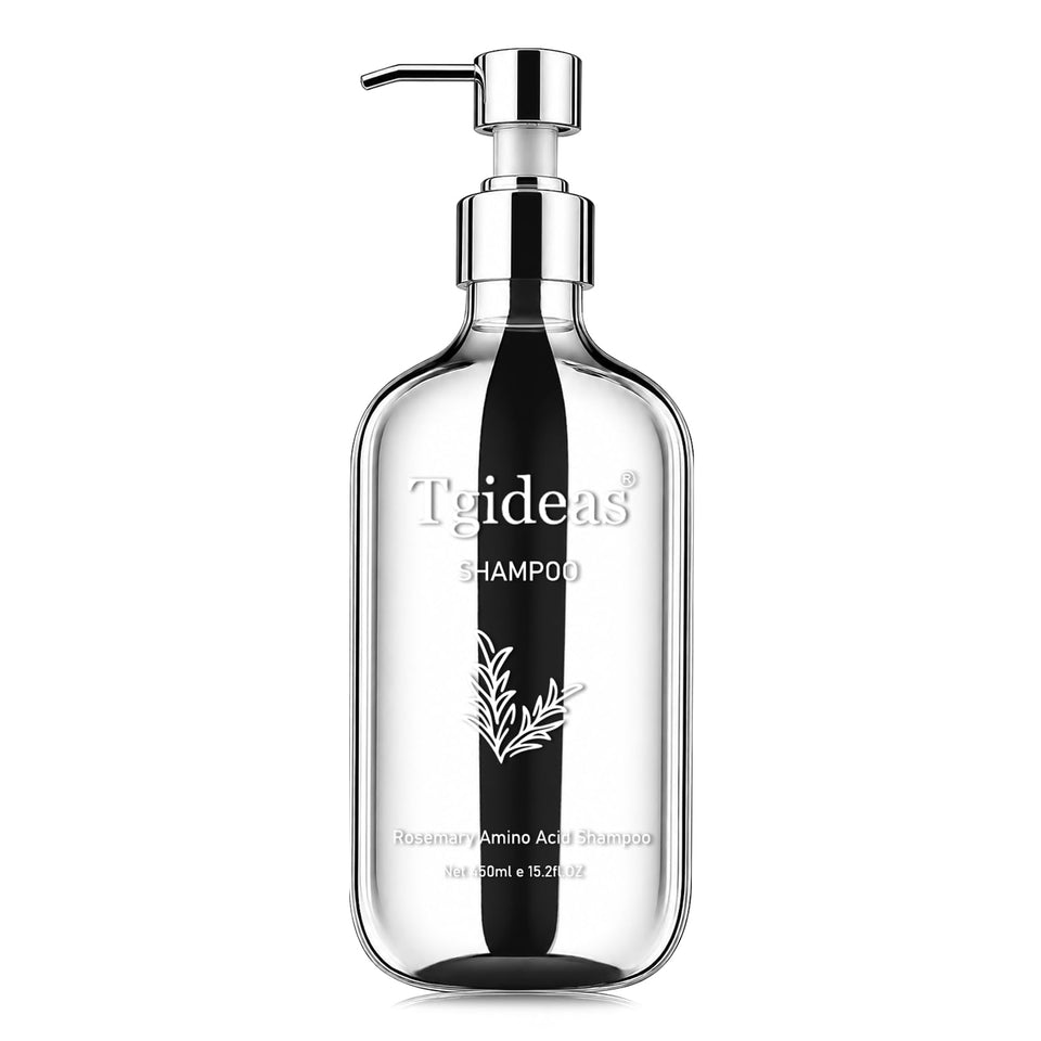 Tgideas front packaging showing bottle and volume, promotes fuller hair