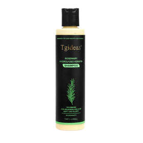 Tgideas front packaging showing shampoo for fuller hair benefit