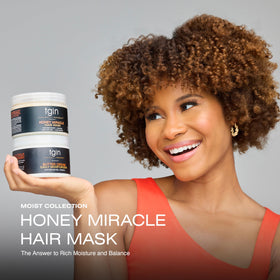 Thank God It's Natural close-up of creamy mask texture for easy detangling