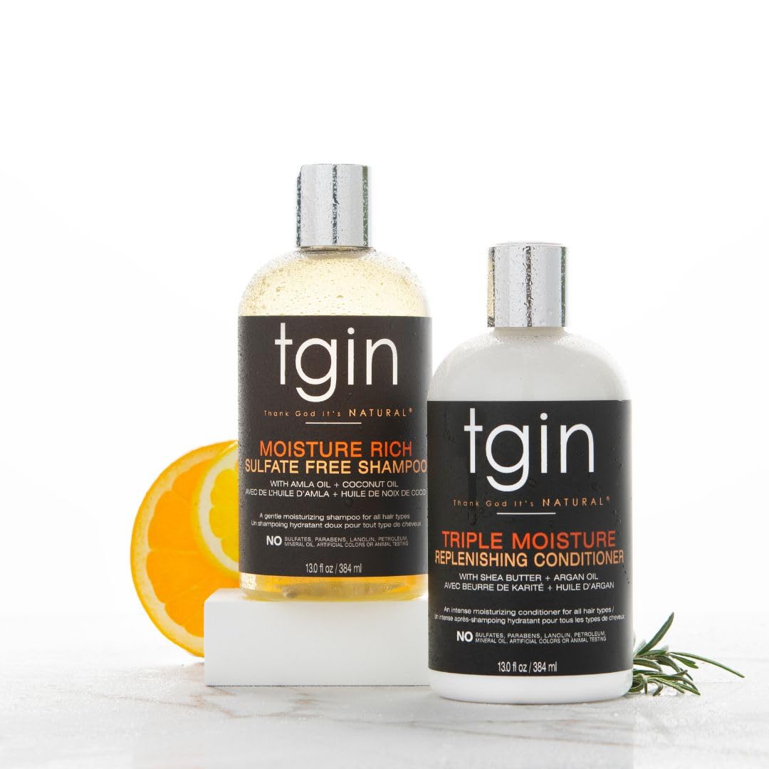 Thank God It's Natural key ingredients shea argan jojoba illustrating nourishment