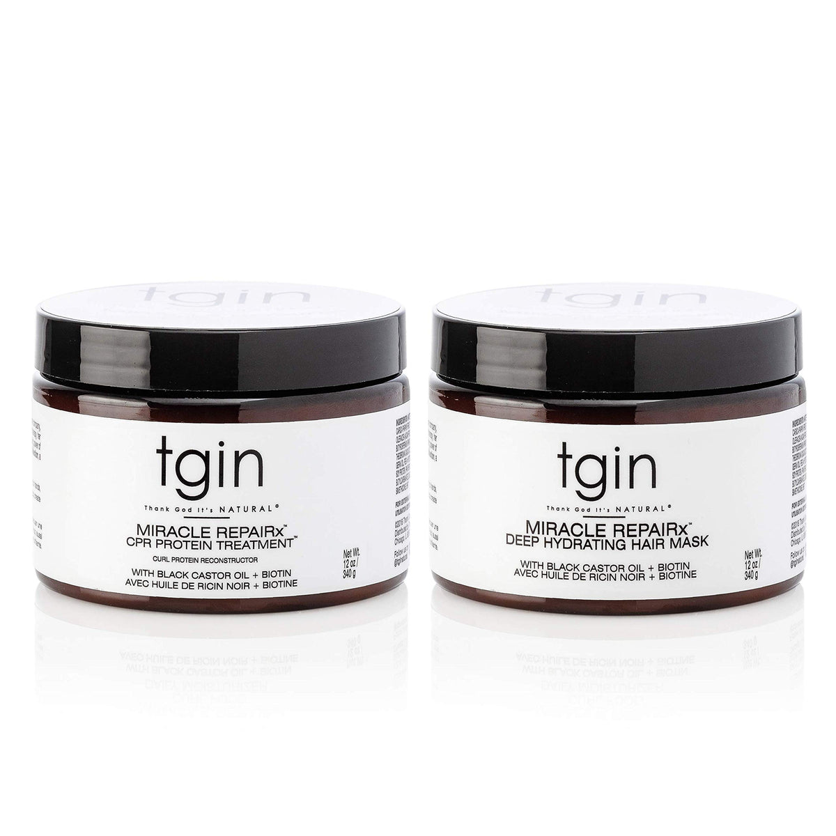 tgin front packaging showing repair set and benefits