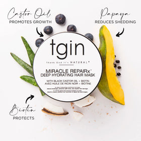 tgin mask being applied in hand for easy application and slip