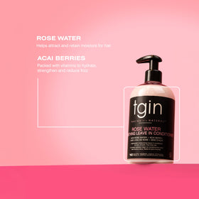 tgin bottle staged on a vanity conveying daily routine benefit