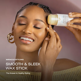 Thank God It's Natural twist-up stick exposed, showing applicator for precise styling