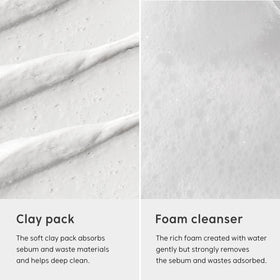 THANKYOU FARMER clay texture close-up showing absorbent consistency benefit