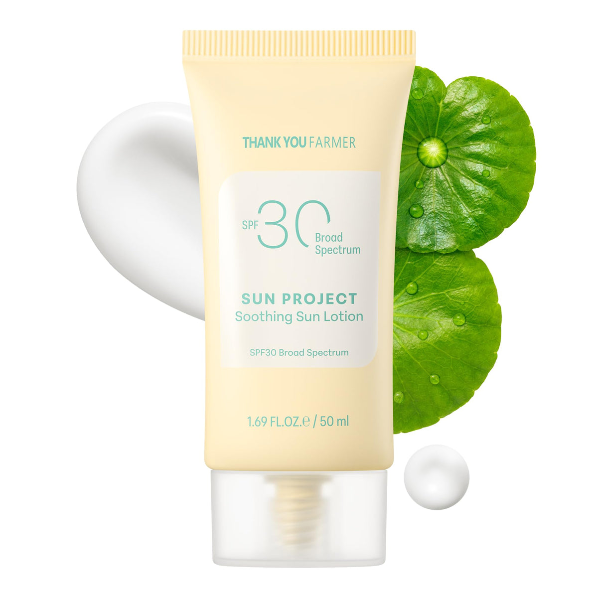 THANKYOU FARMER front packaging showing SPF 30 and tinted finish benefit