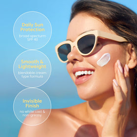 THANKYOU FARMER cream texture closeup demonstrating lightweight hydration benefit