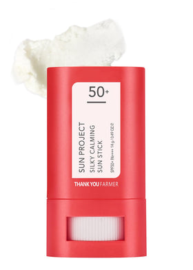 THANKYOU FARMER sun stick front view showing compact design and label benefit