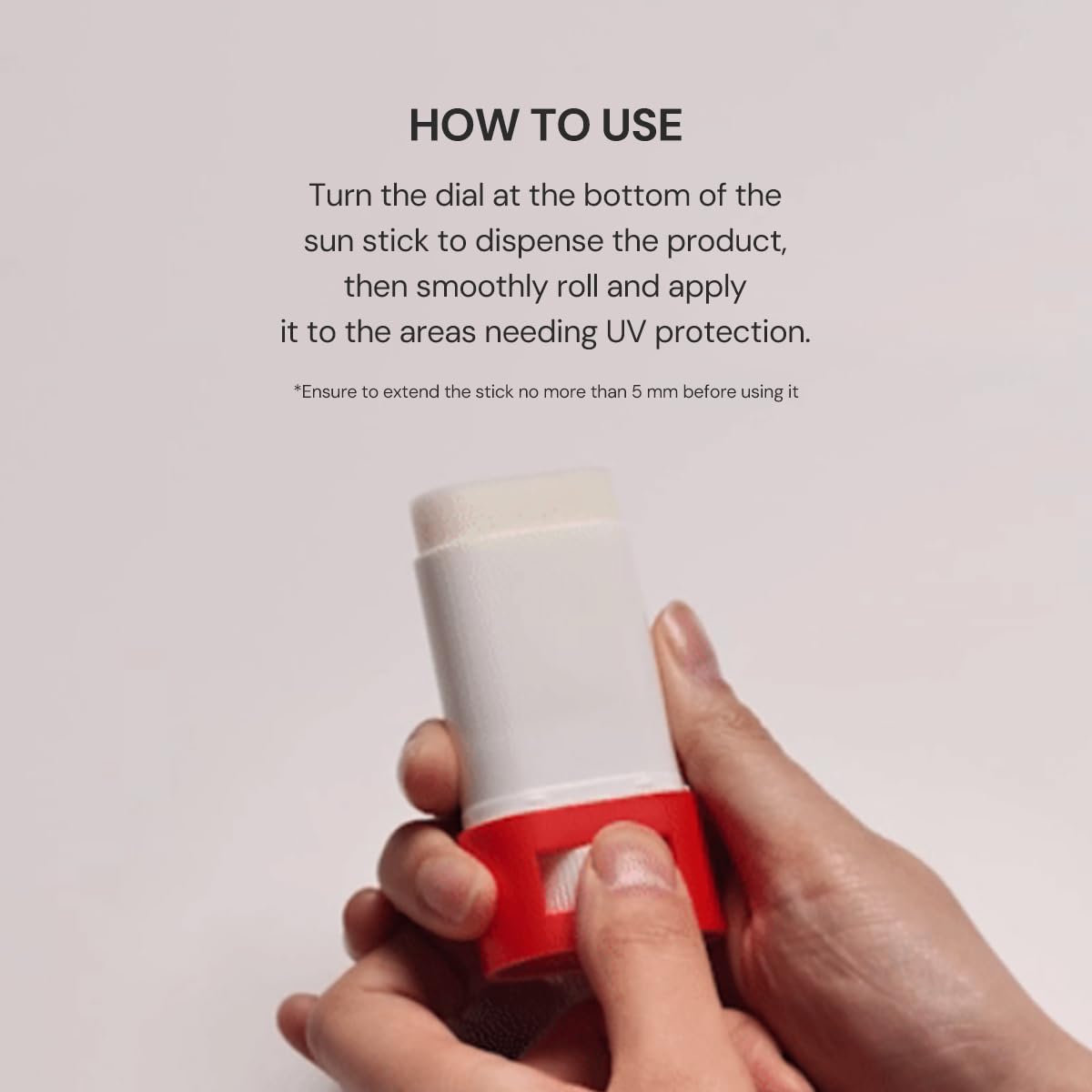 THANKYOU FARMER sun stick inside travel pouch for on‑the‑go protection