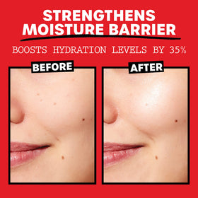 THAYERS applying milky toner on skin to demonstrate lightweight hydration