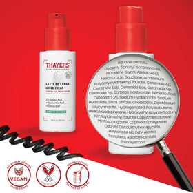 THAYERS jar with toner and cleanser arranged to show routine pairing benefit