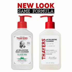 THAYERS jelly-to-foam texture lathering gently for hydrated cleansing