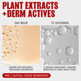 THAYERS mist applied to model’s face providing instant dewy, refreshed appearance