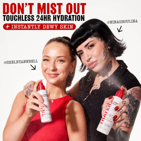 THAYERS milky texture close-up highlighting lightweight absorption and non-sticky finish