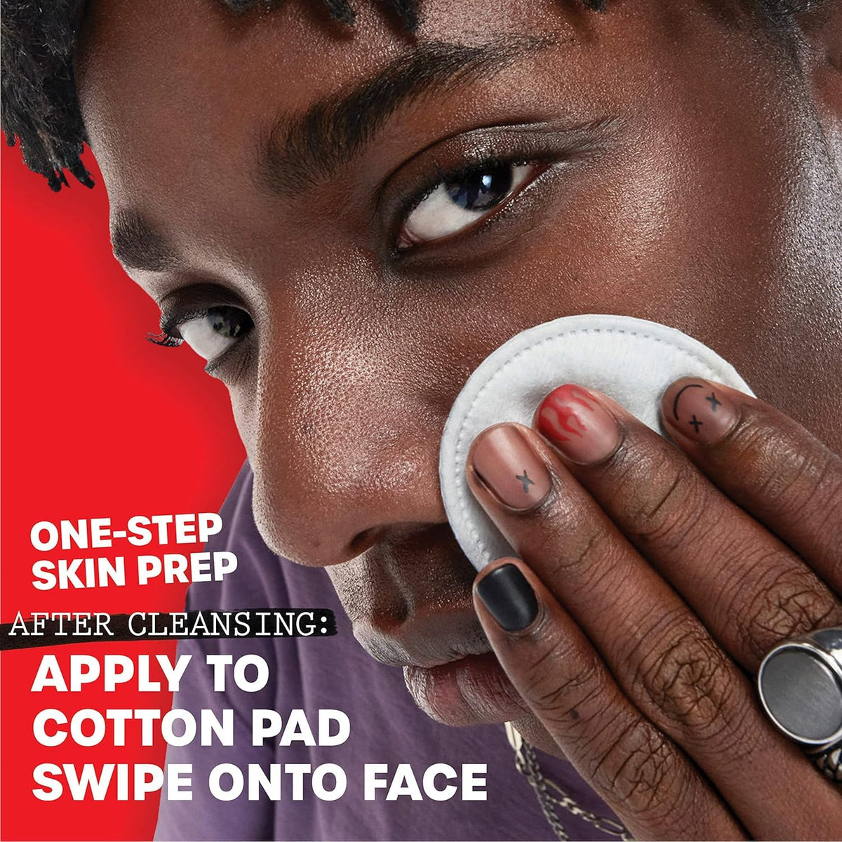 THAYERS toner texture pouring into hand to show lightweight hydrating consistency