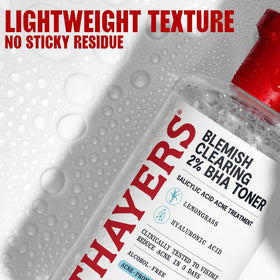 Thayers 12 fl oz bottle next to common items for size and convenience benefit