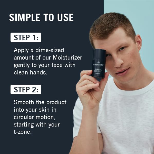 THE AMERICAN BOXER pumping moisturizer dispensed for easy application