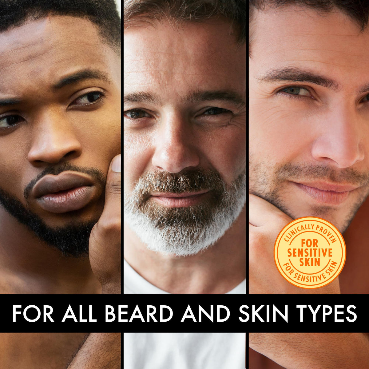The Art of Shaving wash lather on beard hair showing cleansing action and softening benefit