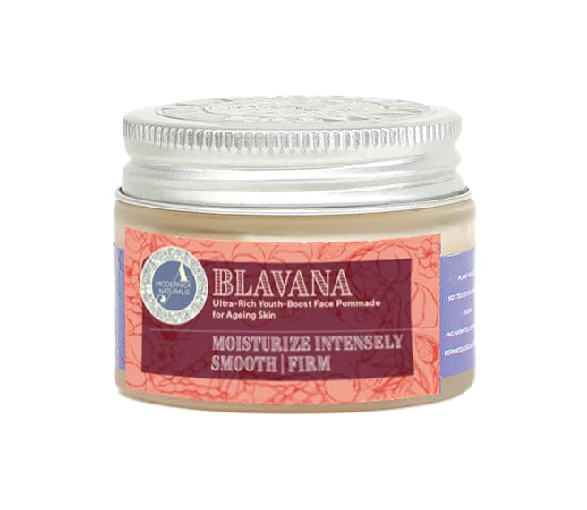 The Ayurveda Experience Blavana jar front view showing packaging and richness