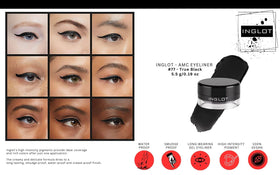 The Beauty Box INGLOT AMC Gel 90 open pot showing smooth creamy texture