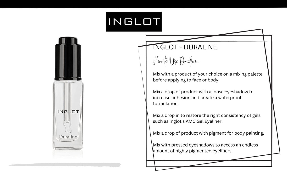 The Beauty Box INGLOT applied winged eyeliner showing long-lasting definition