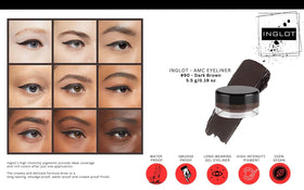 The Beauty Box INGLOT gel texture close-up demonstrating blendable formula