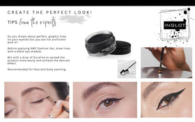 The Beauty Box INGLOT bundle held in hand showing compact travel convenience