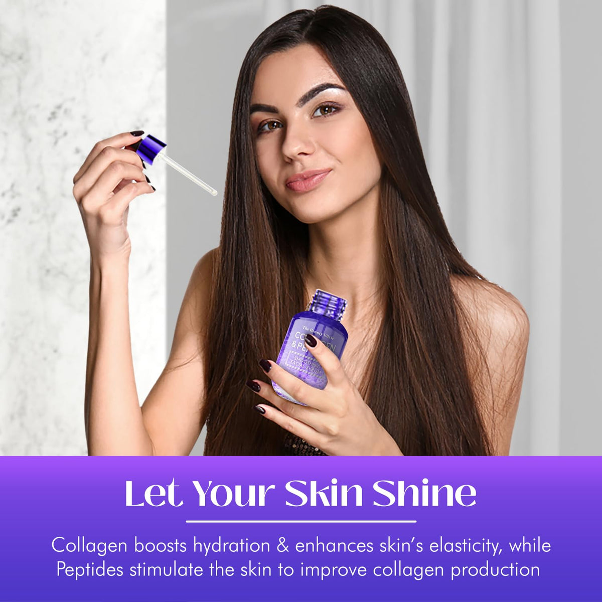 The Beauty Elixir applied on hand demonstrating fast absorption benefit