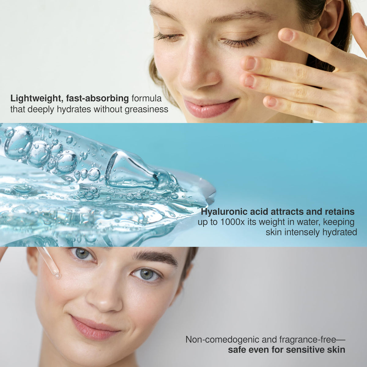 The Beauty Elixir applied on skin showing instant hydration and smoothing benefit