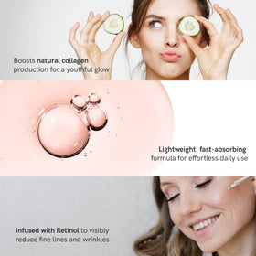 The Beauty Elixir staged on bathroom vanity conveying luxurious everyday skincare ritual
