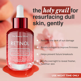 The Beauty Elixir pipette dispensing a drop highlighting precise application