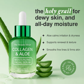 The Beauty Elixir gel texture close-up highlighting lightweight, fast-absorbing hydration