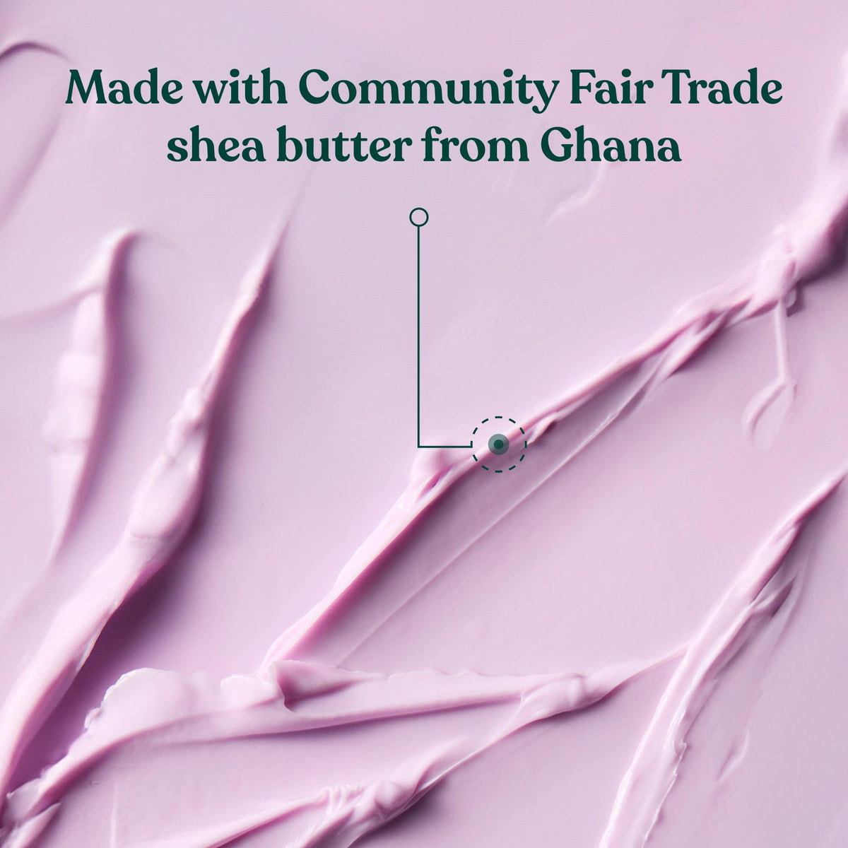 The Body Shop body butter spread on forearm demonstrating non-greasy finish