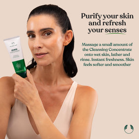 The Body Shop label close-up showing edelweiss and ingredient details