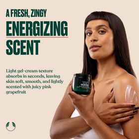 The Body Shop applied on forearm illustrating quick absorption and non-greasy benefit