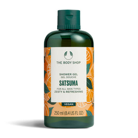 The Body Shop Satsuma front packaging showing bottle and citrus benefit