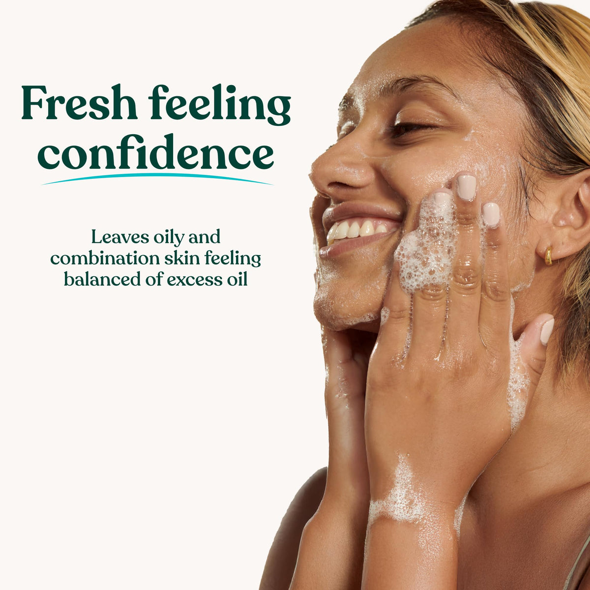 The Body Shop recyclable tube label view emphasizing eco-friendly packaging benefit