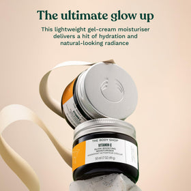 The Body Shop camu camu berries ingredient shot emphasizing natural vitamin C
