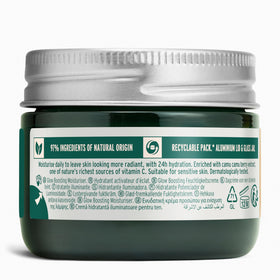 The Body Shop gel-cream texture close-up highlighting lightweight hydration