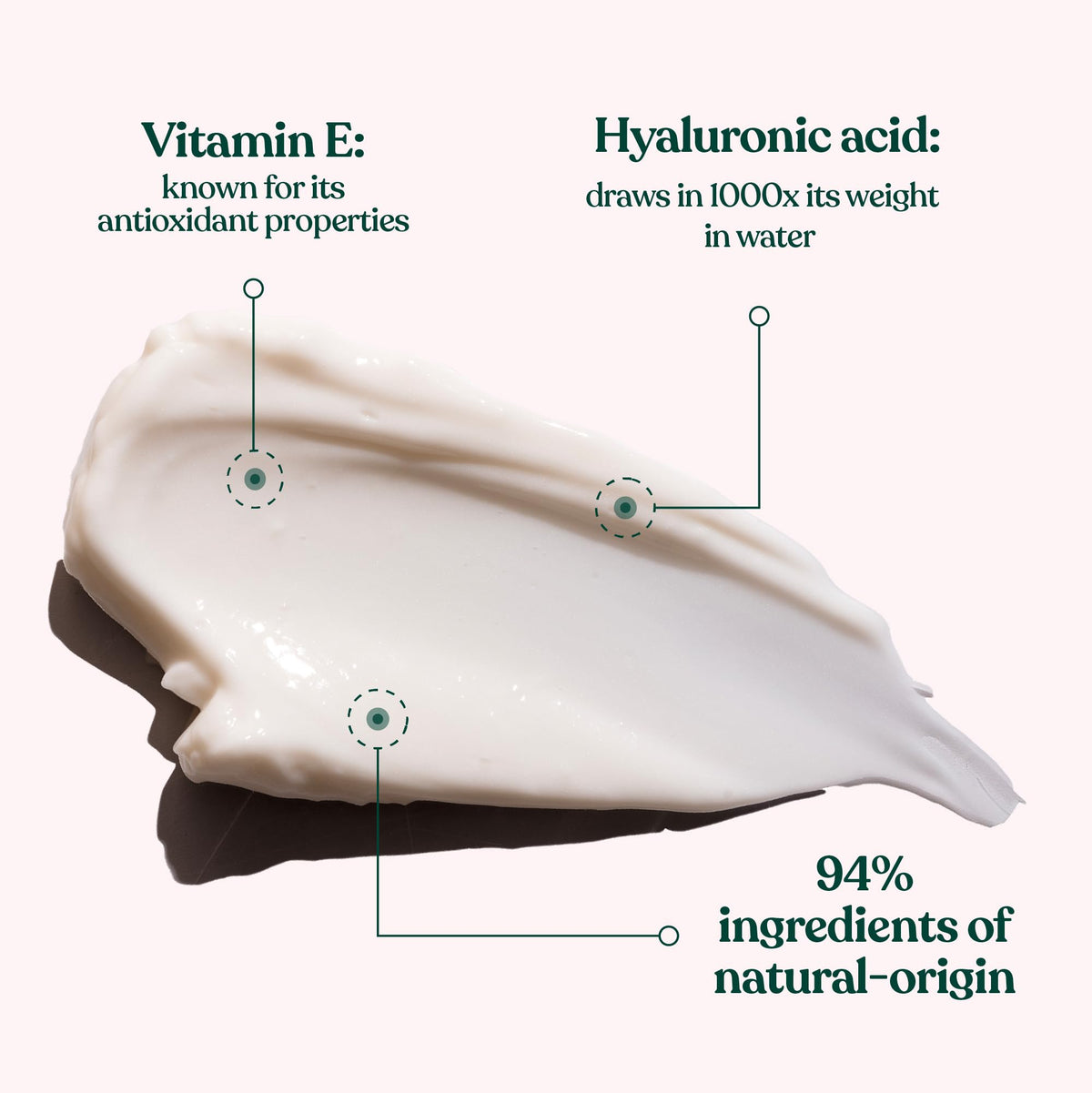 The Body Shop eye cream on fingertip being applied for targeted hydration benefit