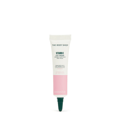 The Body Shop jar front view showing compact eye cream and quick hydration benefit