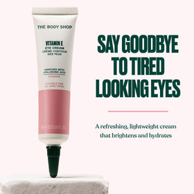 The Body Shop open jar showing smooth cream texture and easy absorption benefit