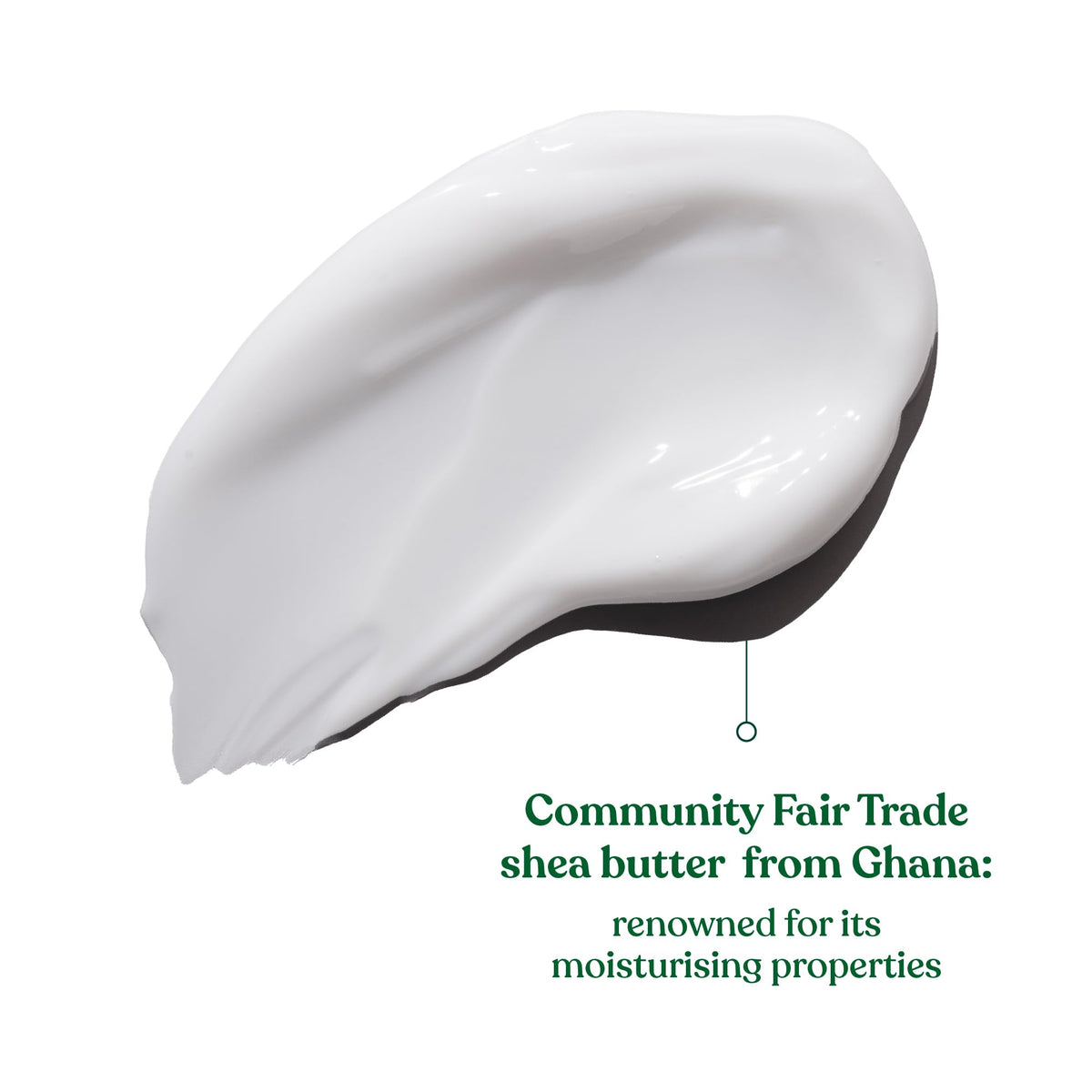 The Body Shop bottle held in hand to show size and portable convenience