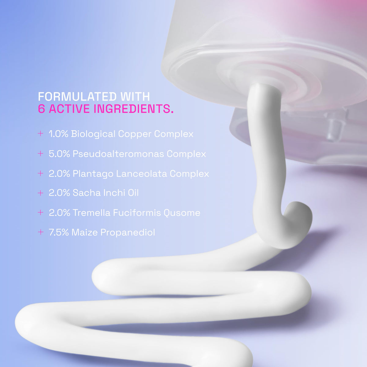 The Chemistry Brand applying cream into hands for quick absorption benefit