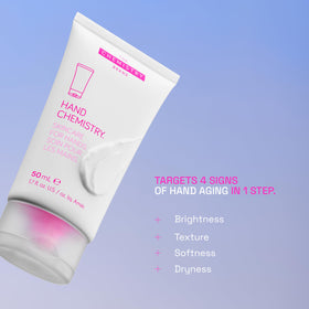 The Chemistry Brand tube detail highlighting labeling and cap benefits